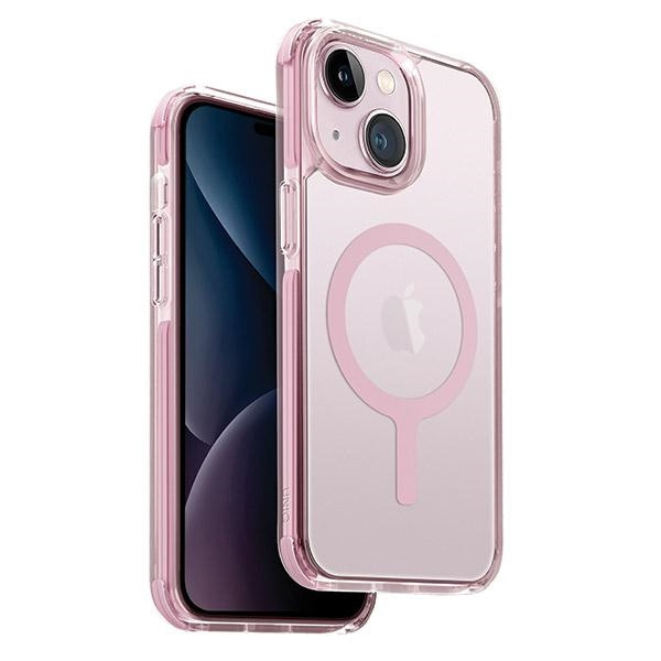 UNIQ Combat Apple iPhone 15 Plus / 14 Plus MagClick Charging baby pink