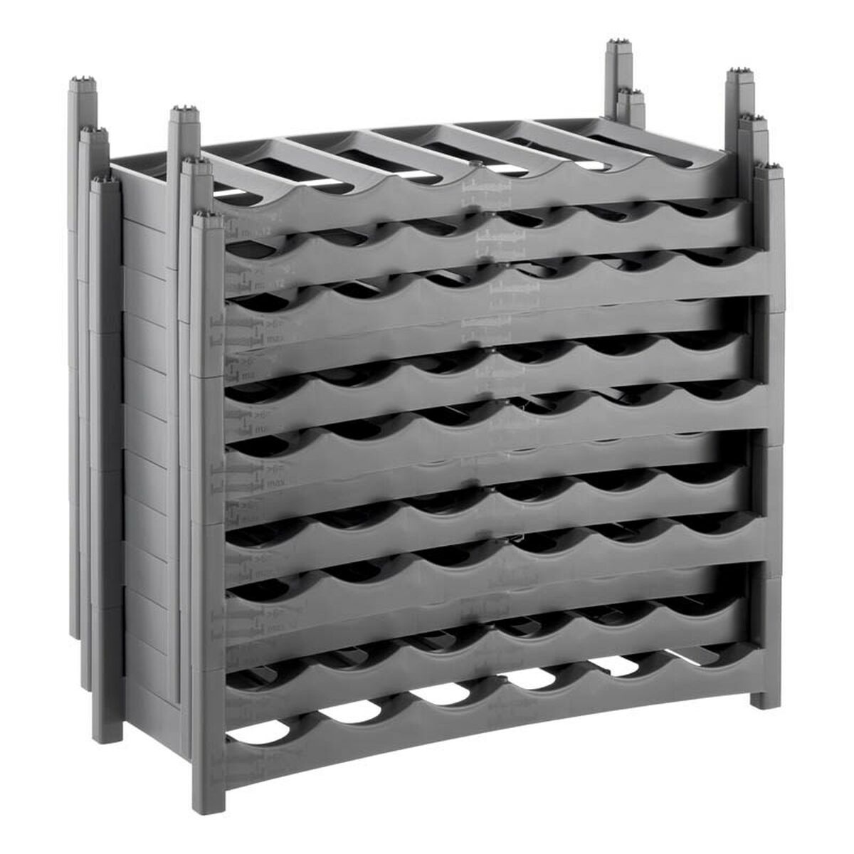 Bottle rack Rotho VARIO Grey