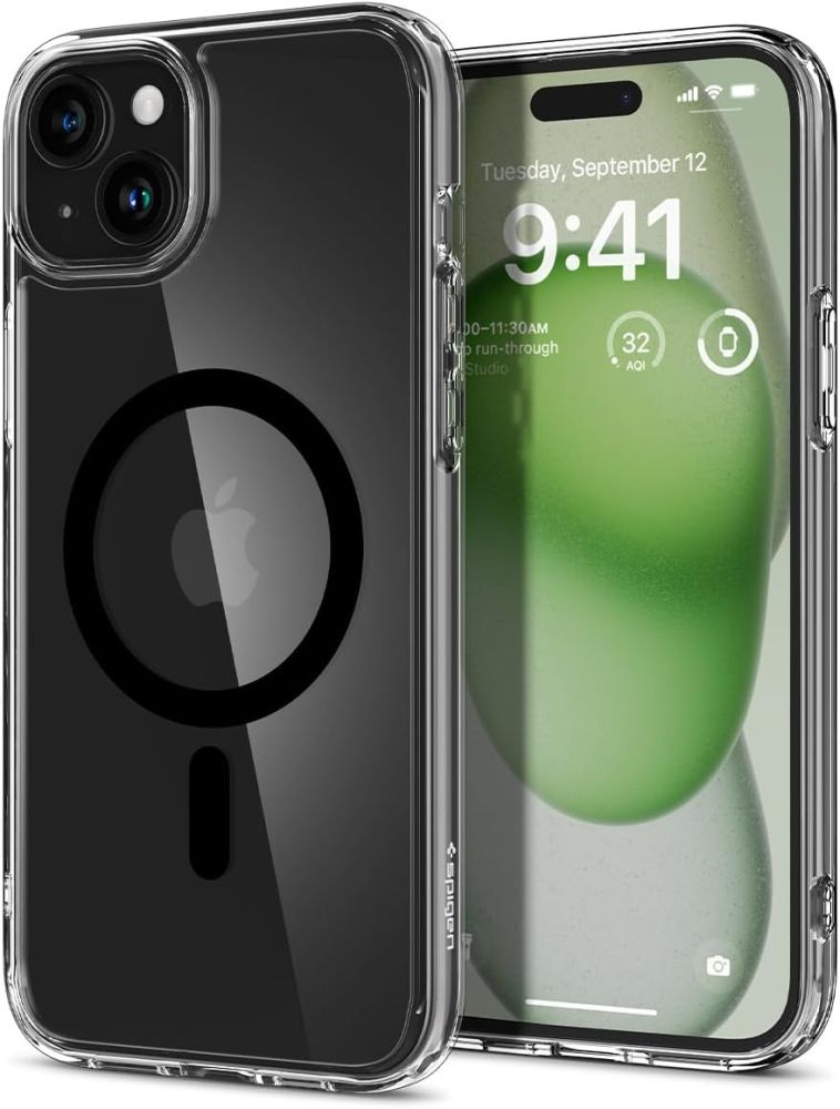 Spigen Ultra Hybrid Mag MagSafe Apple iPhone 15 Black