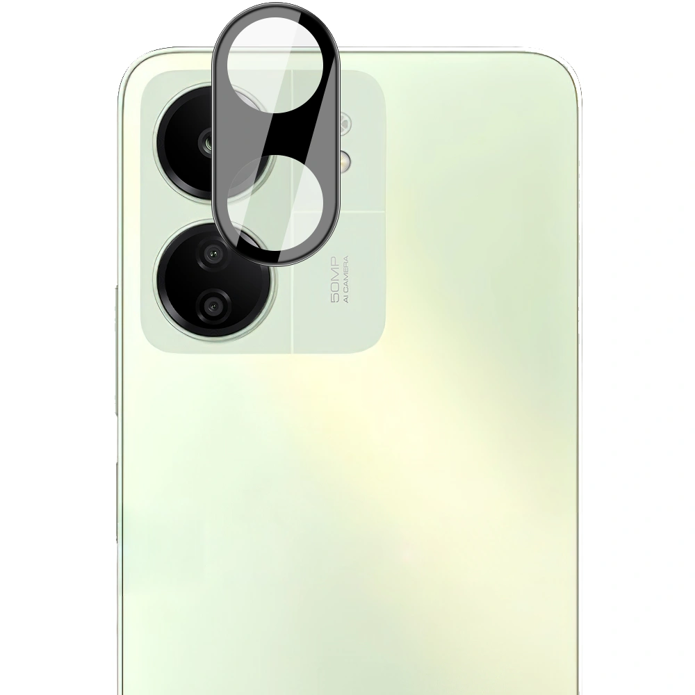 BIZON Edge 2x screen glass + camera glass Redmi 13C / Poco C65