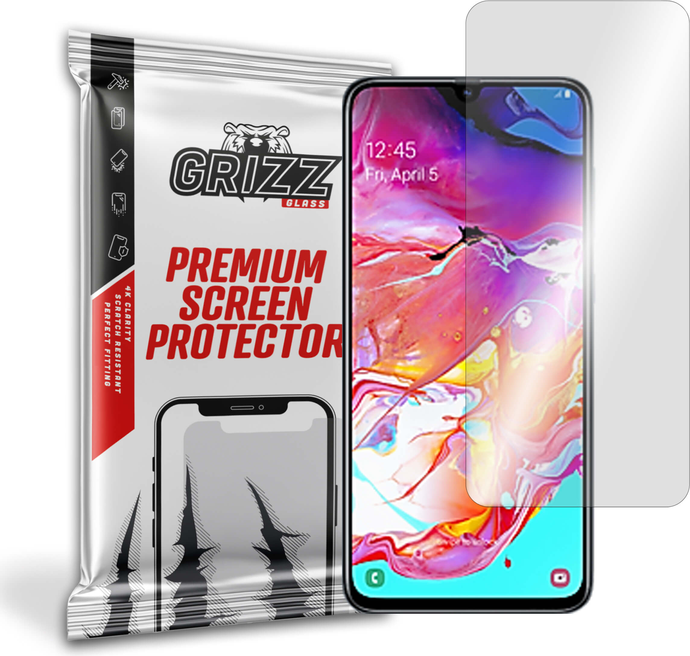 GrizzGlass HybridGlass Samsung Galaxy A70