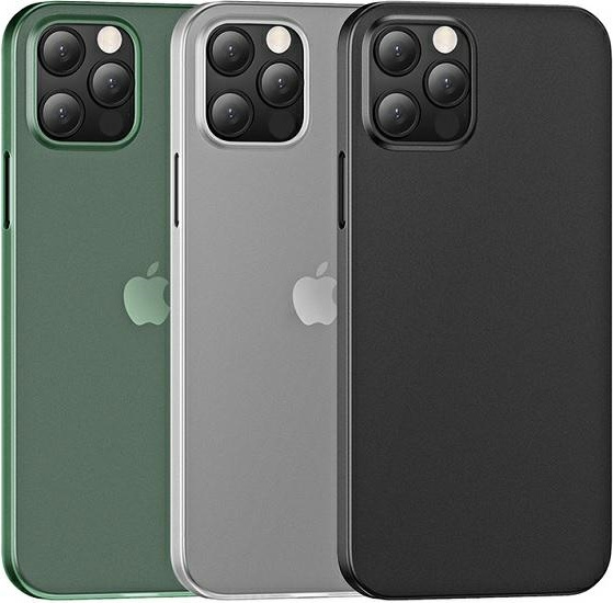 USAMS Gentle Case Apple iPhone 12 Pro Max  transparent green IP12PMQR03 (US-BH610)