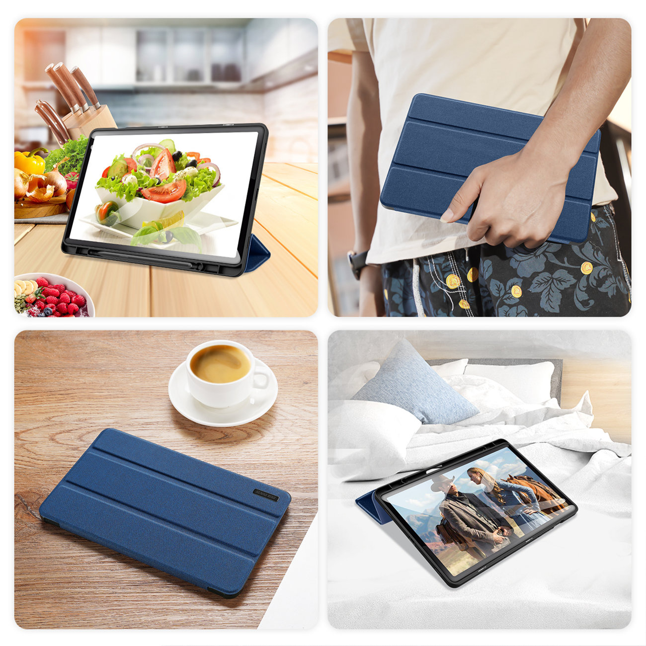 Dux Ducis Domo Samsung Galaxy Tab S9 FE blue