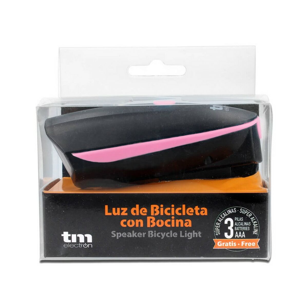 LED Bicycle Torch TM Electron Pink