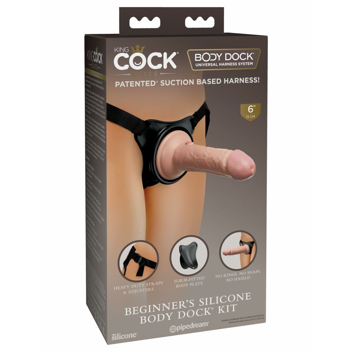 Strap-On Dildo Pipedream King Cock Elite