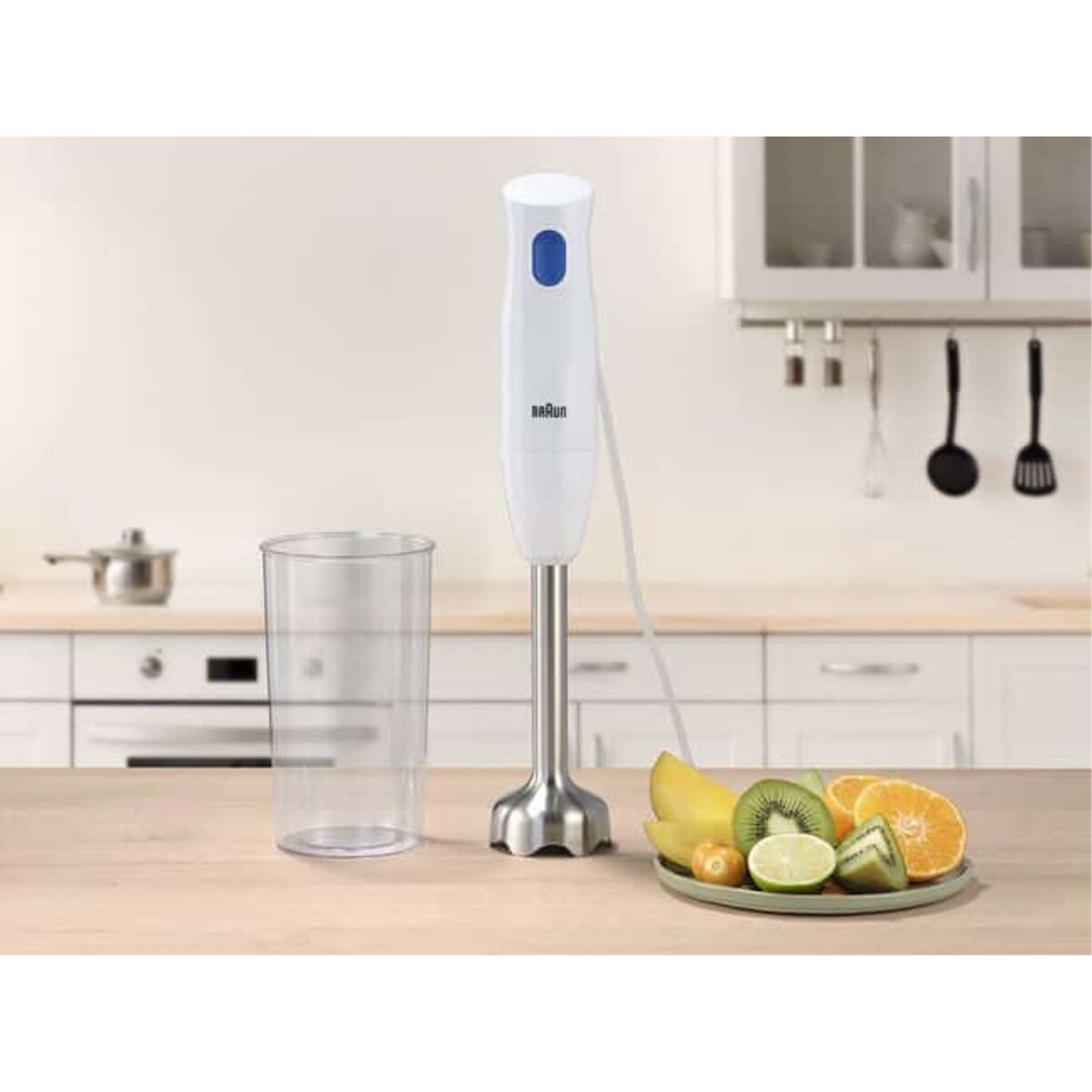 Cup Blender Braun MQ10.001MWH White 450 W Cup Blender Braun MQ10.001MWH White 450 W