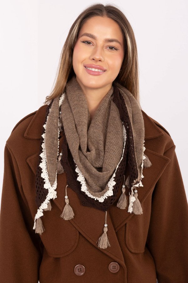  Neckerchief model AT  brown