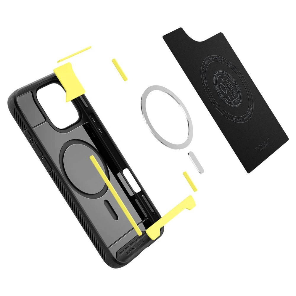 Spigen Rugged Armor Mag MagSafe Apple iPhone 16 Pro Matte Black