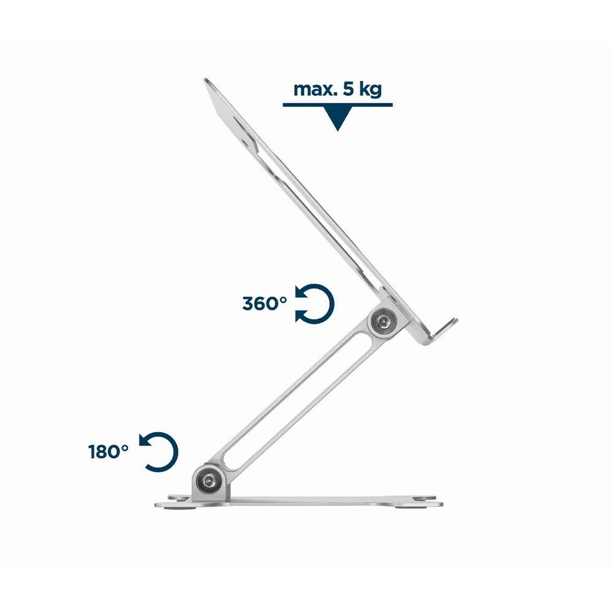 Folding and Adjustable Laptop Stand GEMBIRD NBS-D1-03 Folding and Adjustable Laptop Stand GEMBIRD NBS-D1-03