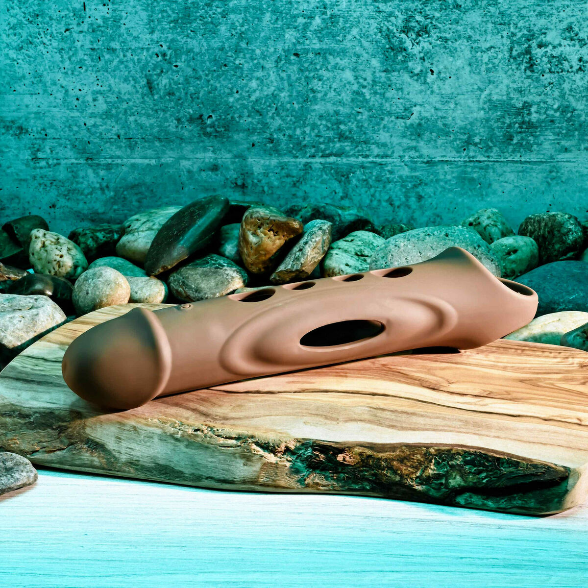 Penis cover Zero Tolerance Brown Ø 4,1 cm Penis cover Zero Tolerance Brown Ø 4,1 cm