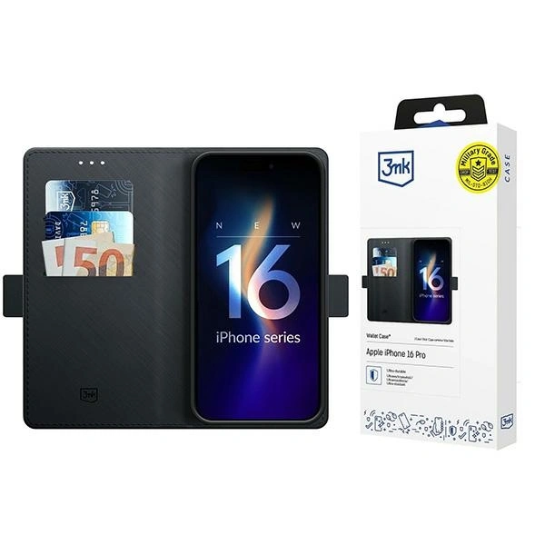 3MK Wallet Case Apple iPhone 16 Pro