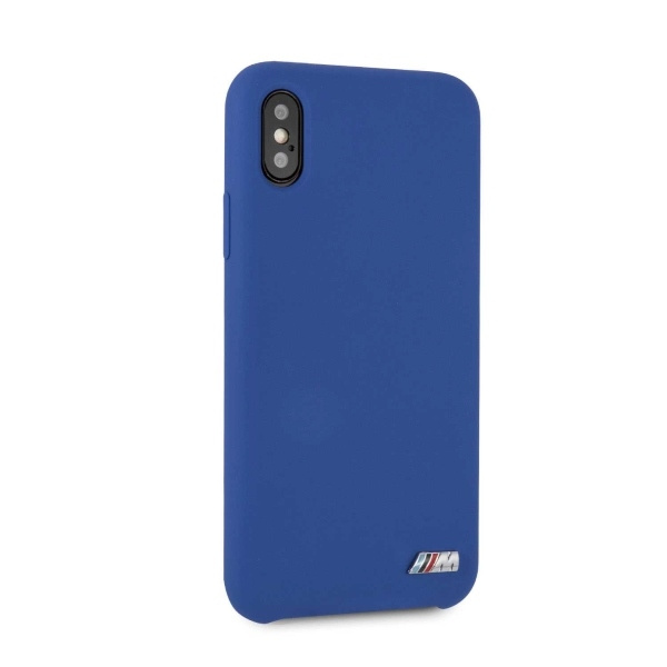 BMW BMHCPXMSILNA Apple iPhone X/XS navy hardcase Silicone M Collection