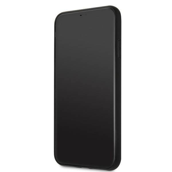 Guess GUHCN65LGMLBK iPhone 11 Pro Max /black hard case Glitter Logo
