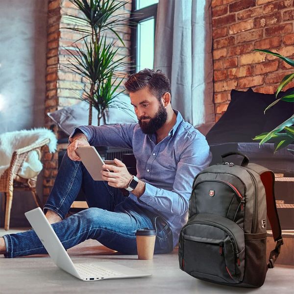 Laptop Backpack Port Designs HOUSTON Black Laptop Backpack Port Designs HOUSTON Black
