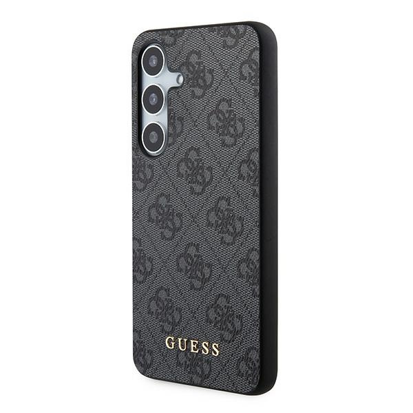 Guess GUOHCSA35G4GFGR Samsung Galaxy A35 hardcase 4G Metal Gold Logo black
