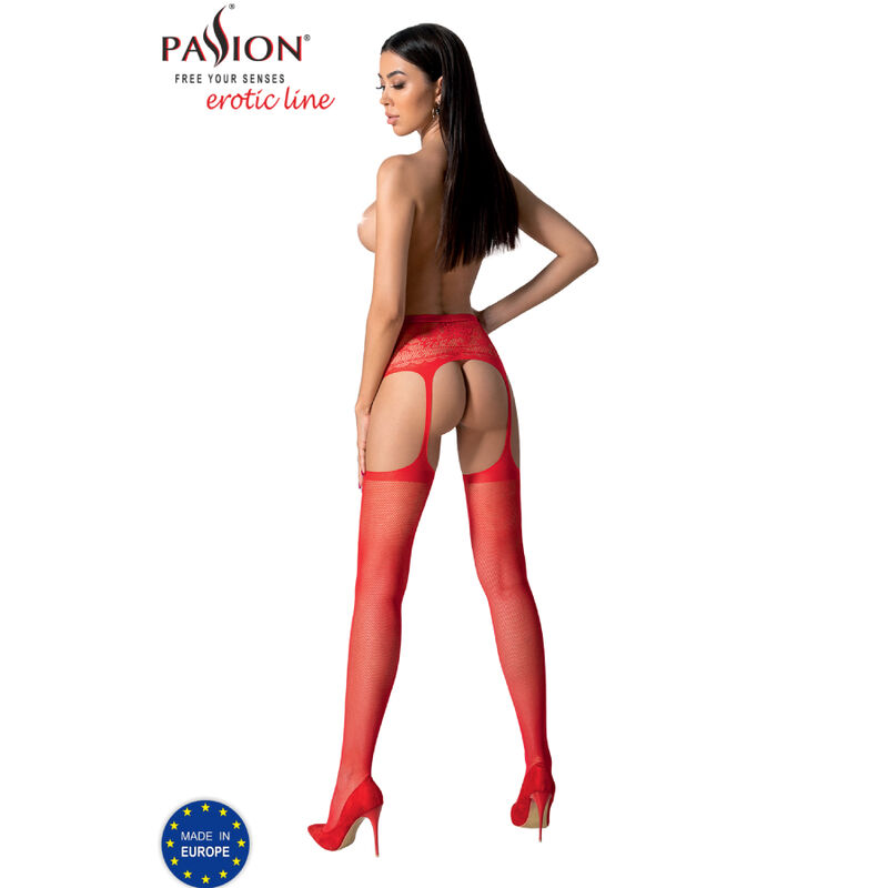 PASSION - S028 STRIP PANTY RED ONE SIZE