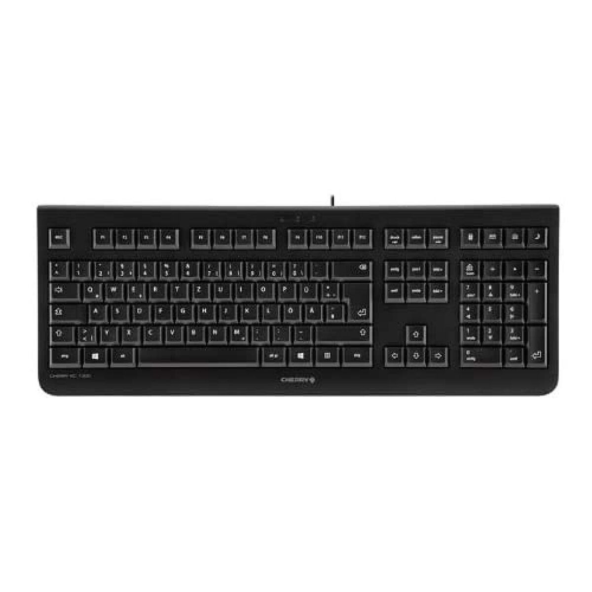 Keyboard Cherry JK-0800FR-2 Black Spanish Qwerty AZERTY Keyboard Cherry JK-0800FR-2 Black Spanish Qwerty AZERTY