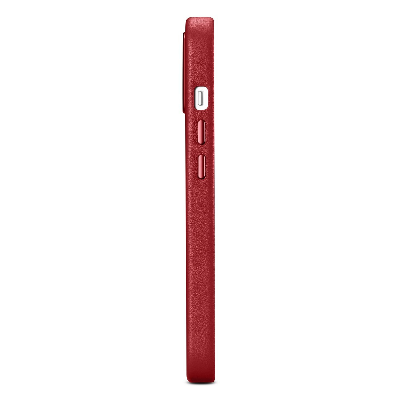 iCarer Case Leather MagSafe Apple iPhone 14 Plus red