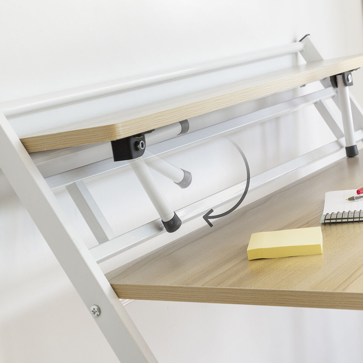 Klappbarer Schreibtisch mit Ablage Tablezy InnovaGoods