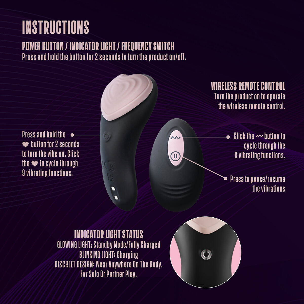 Massager Blush Temptasia Pink Massager Blush Temptasia Pink
