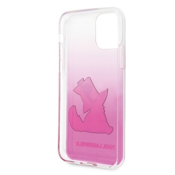 Karl Lagerfeld KLHCN58CFNRCPI iPhone 11 Pro hardcase pink Choupette Fun