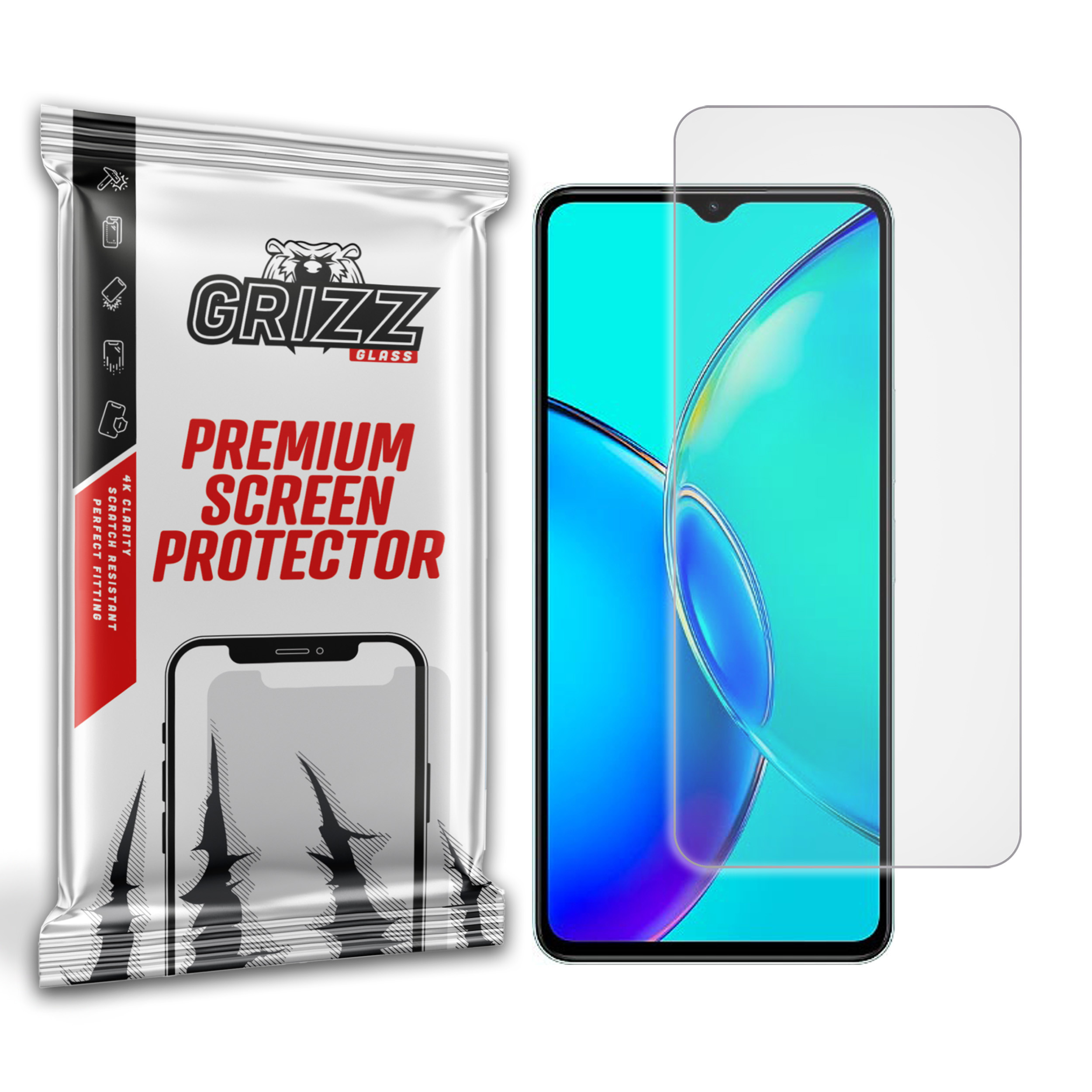 GrizzGlass PaperScreen vivo Y35+