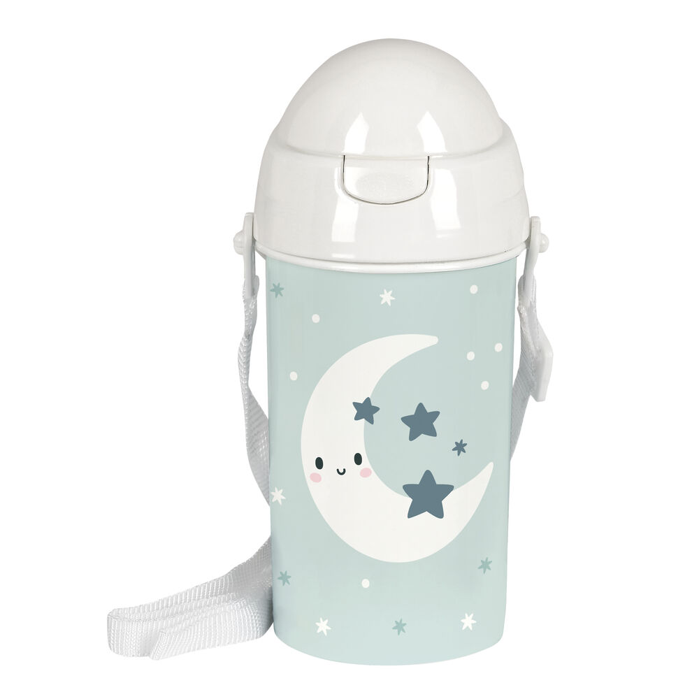 Water bottle Safta Luna Grey PVC (500 ml)