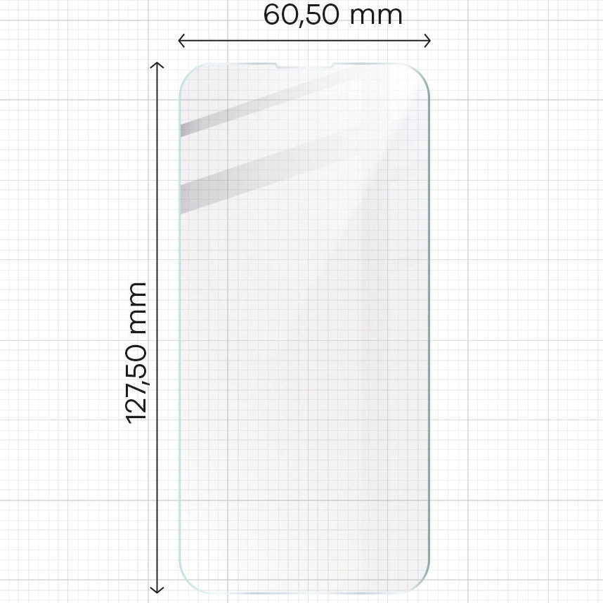 Bizon Glass Clear 2 Apple iPhone 13 Mini