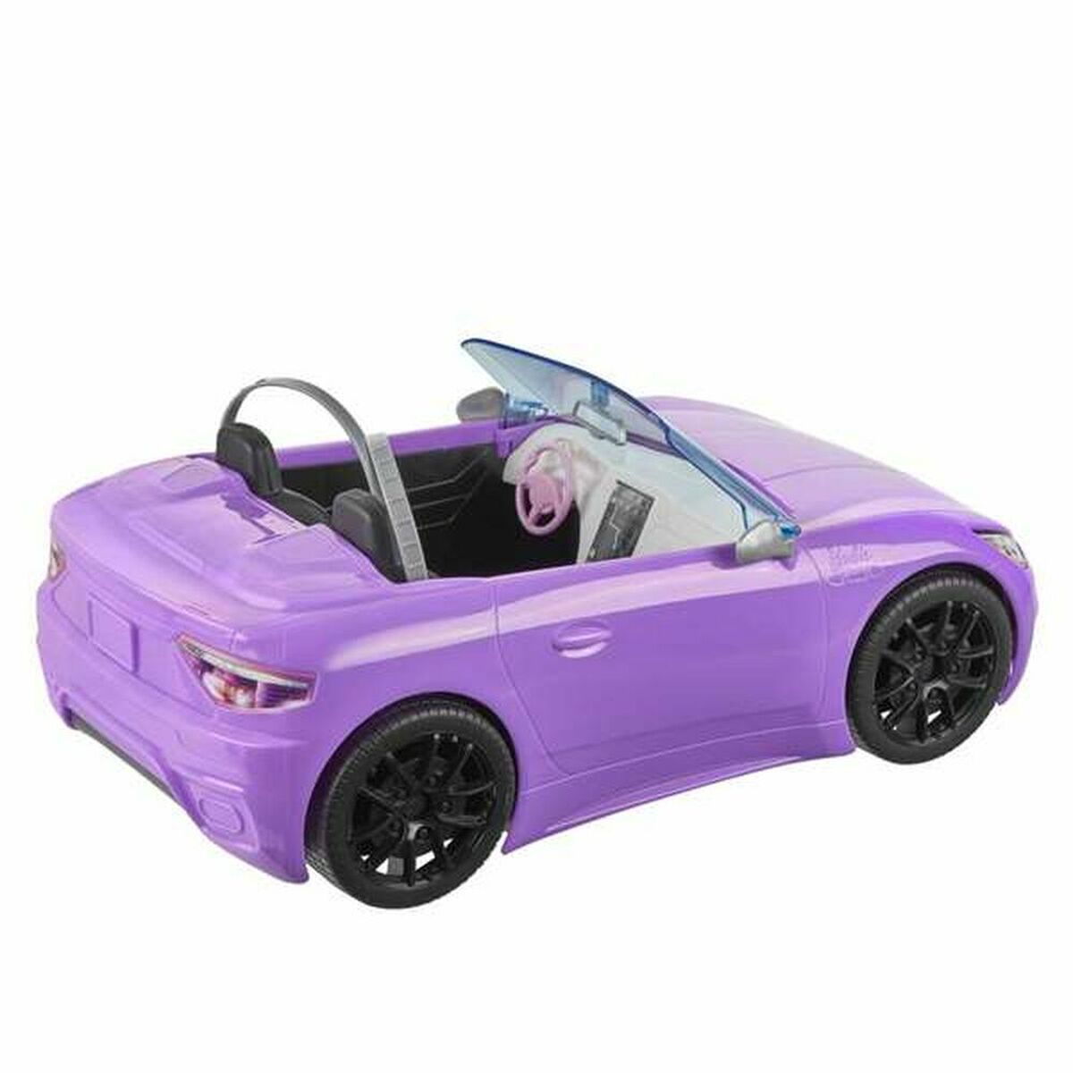 Doll Mattel Barbie And Her Purple Convertible