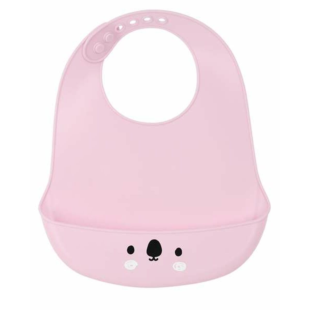 Bib Safta Silicone Pink (21 x 2 x 26 cm)