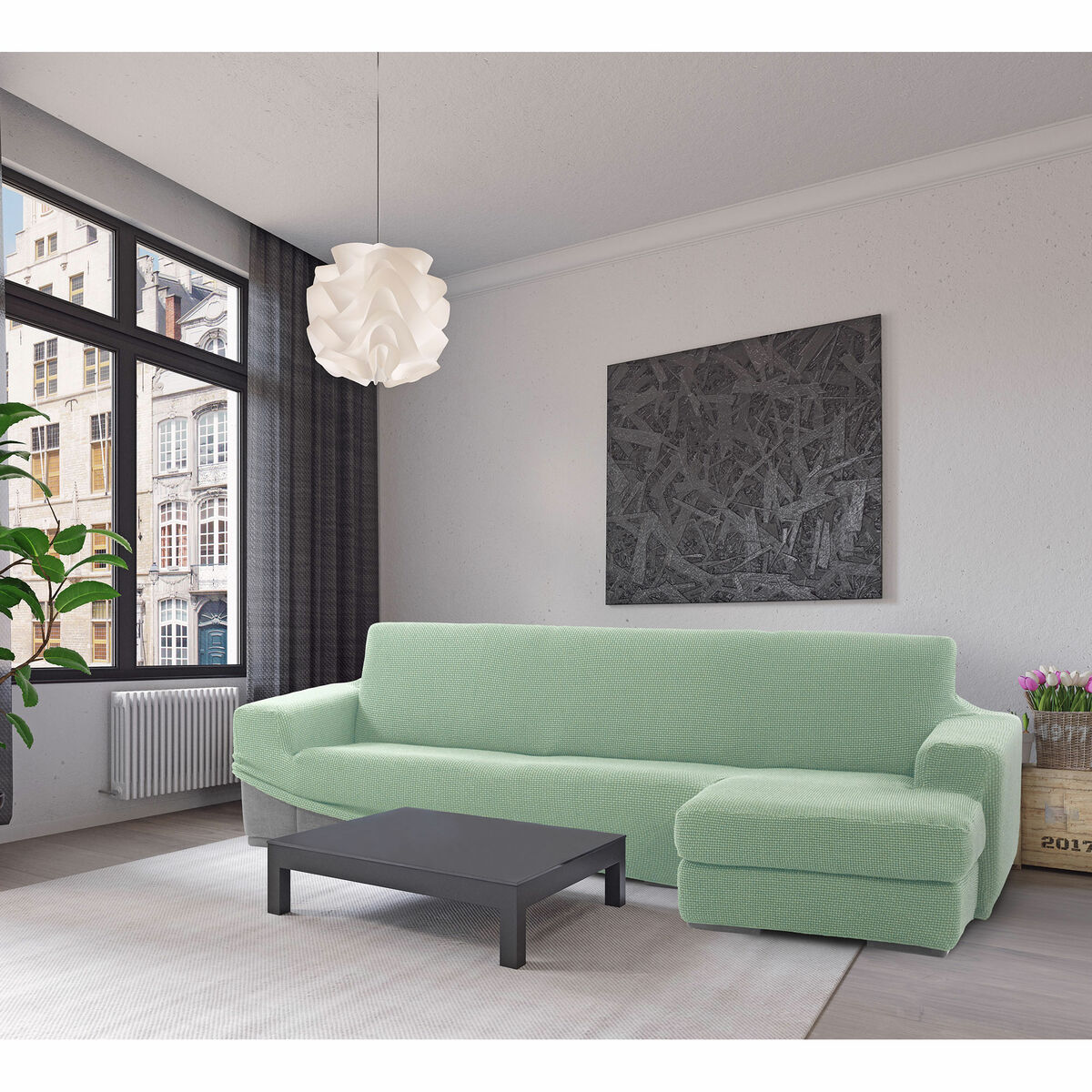Chaise longue cover with short right arm Sofaskins NIAGARA 210 - 340 cm Chaise longue cover with short right arm Sofaskins NIAGARA 210 - 340 cm