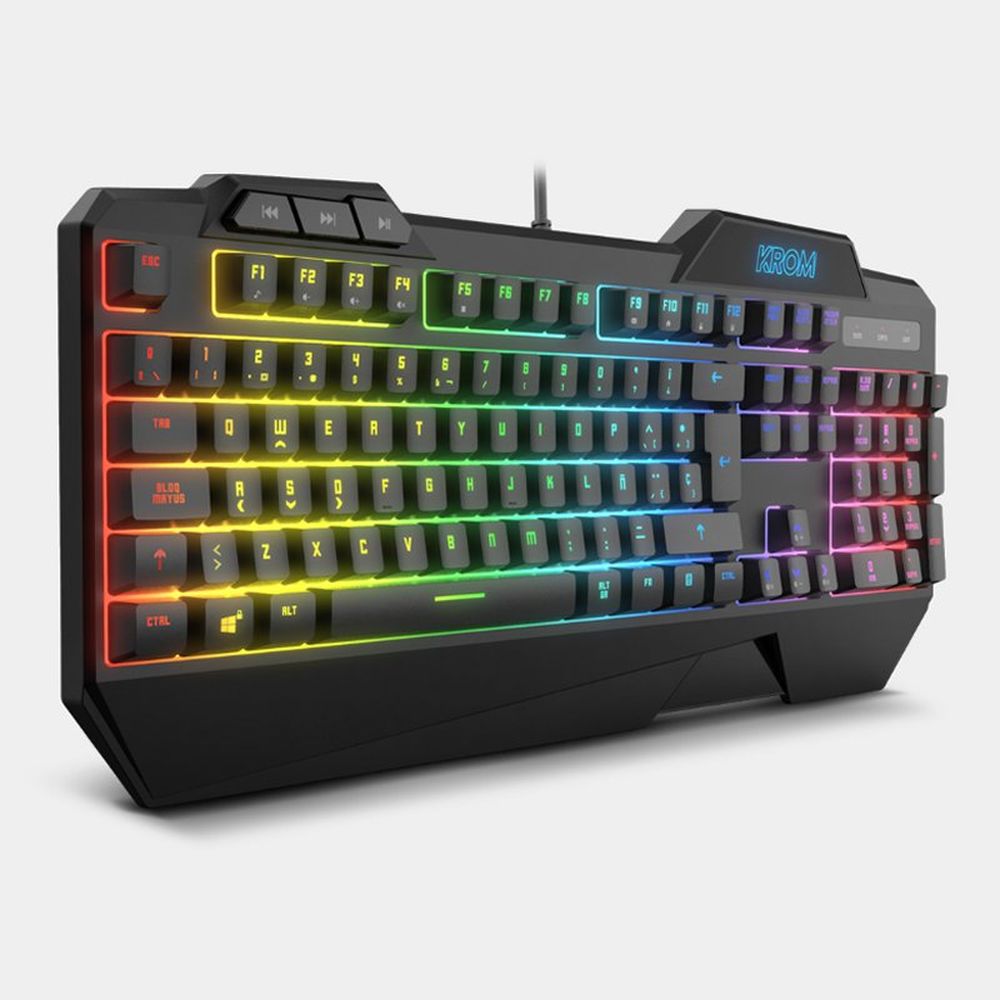 Keyboard with Gaming Mouse Krom NXKROMKRSHRSP Black Keyboard with Gaming Mouse Krom NXKROMKRSHRSP Black