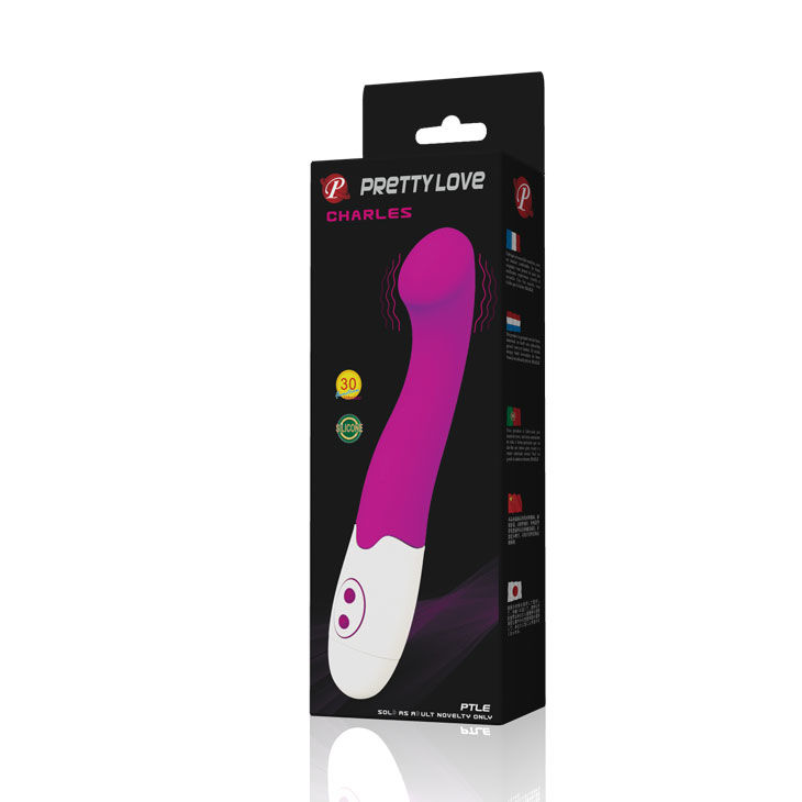 PRETTY LOVE FLIRTATION - CHARLES VIBRATOR PURPLE