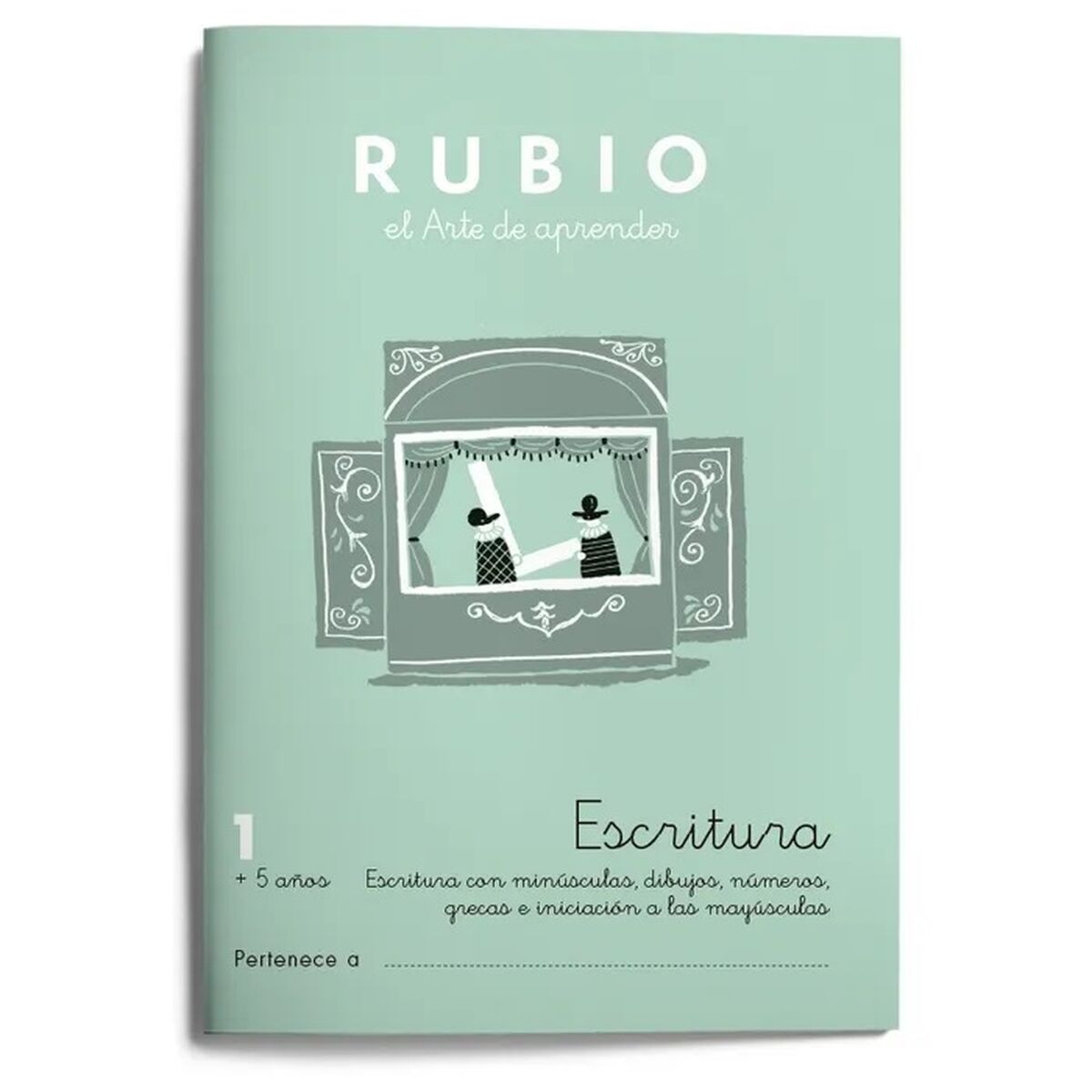 Writing and calligraphy notebook Rubio Nº1 A5 Spanish 20 Sheets (10Units)