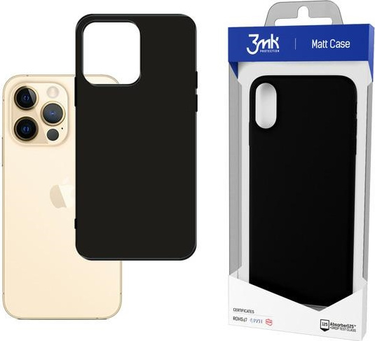 3MK Matt Case Apple iPhone 13 Pro Max black