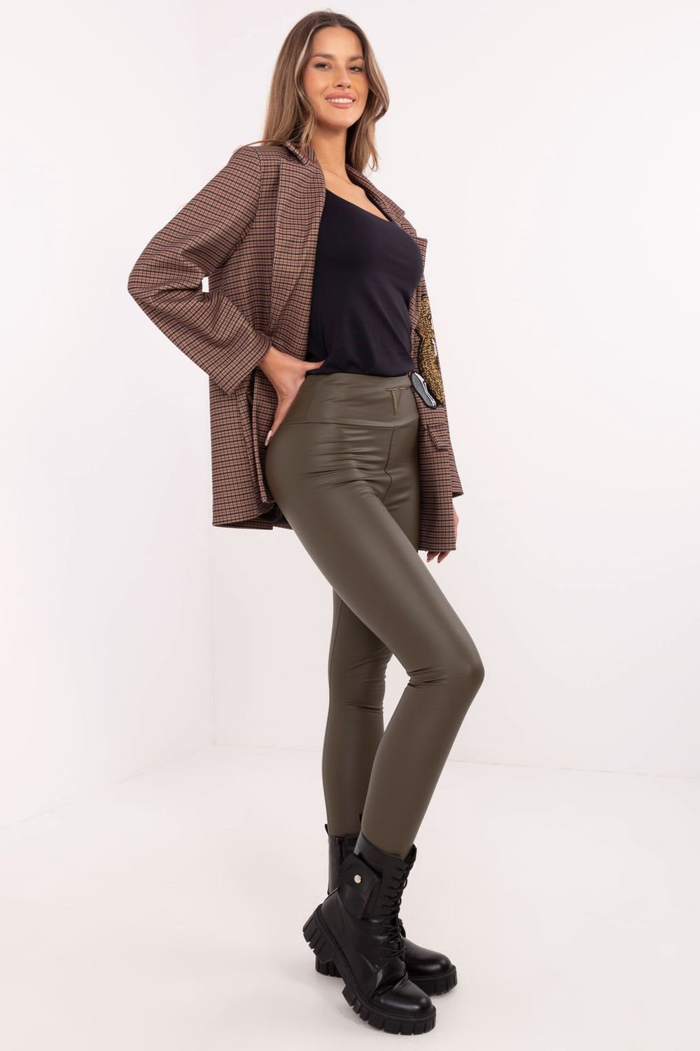  Long leggings model 204134 NM  green