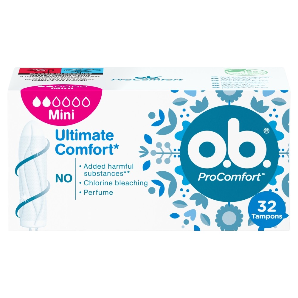 O.B.ProComfort Ultimate Mini komfortowe tampony 1op.- 32szt