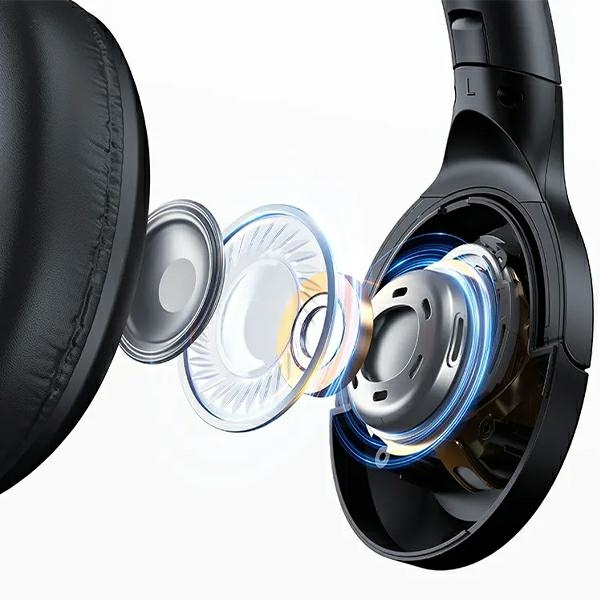 USAMS US-YH Series YH21 Bluetooth 5.3 headphones black
