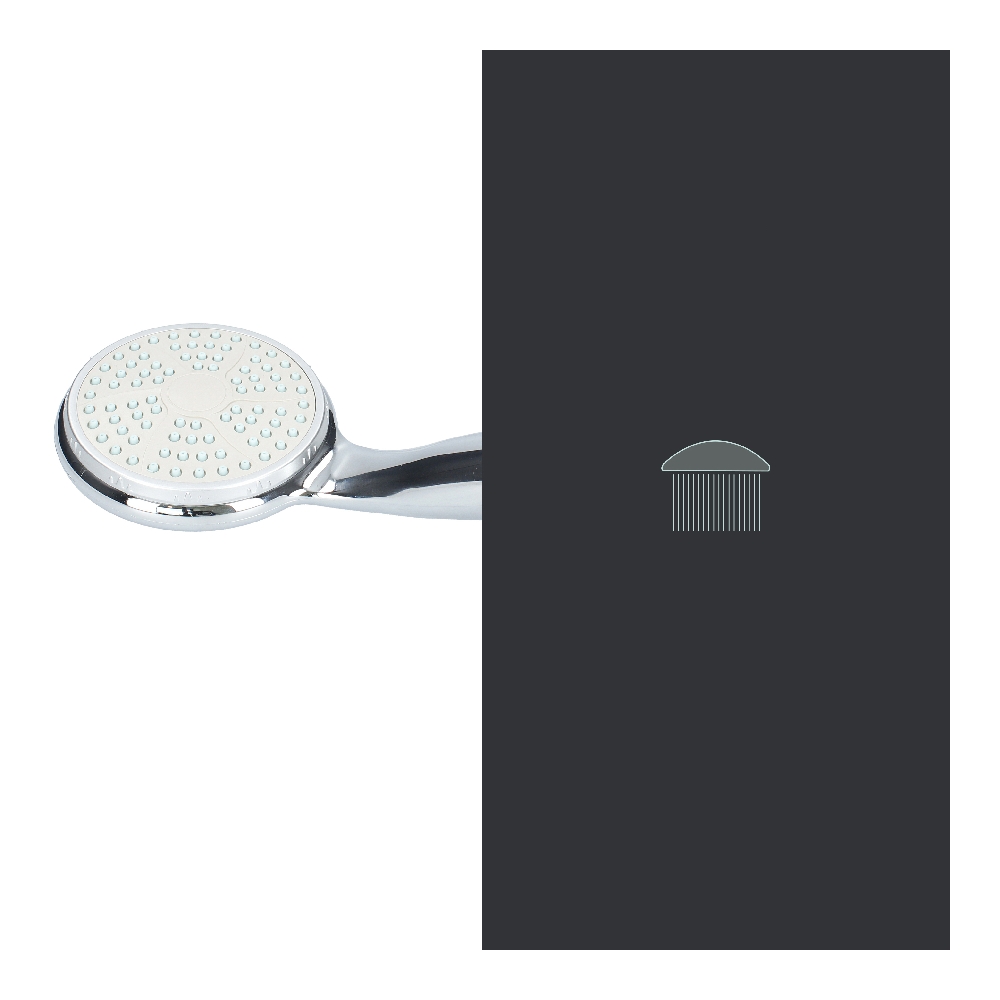 Shower Rose Fontastock HERVÁS H 1/2" Chromed