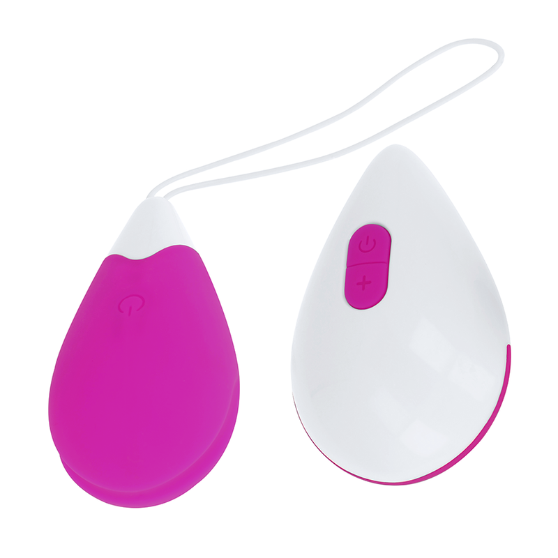OHMAMA - VIBRATING EGG 10 MODES - LILAC AND WHITE