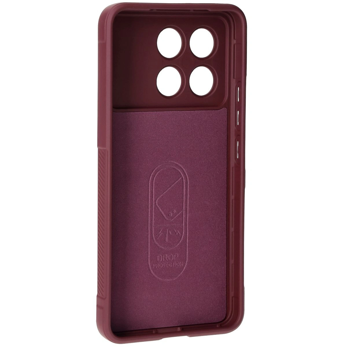 Bizon Case Tur Xiaomi Poco F6 Pro dark purple
