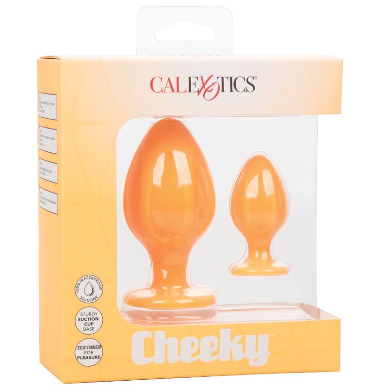 CALEX CHEEKY BUTTPLUG - ORANGE