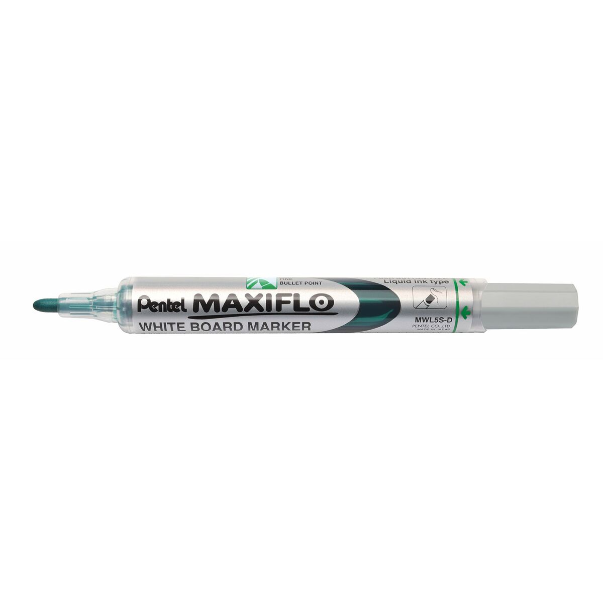Set of Felt Tip Pens Pentel Maxiflo Board eraser 4 Pieces