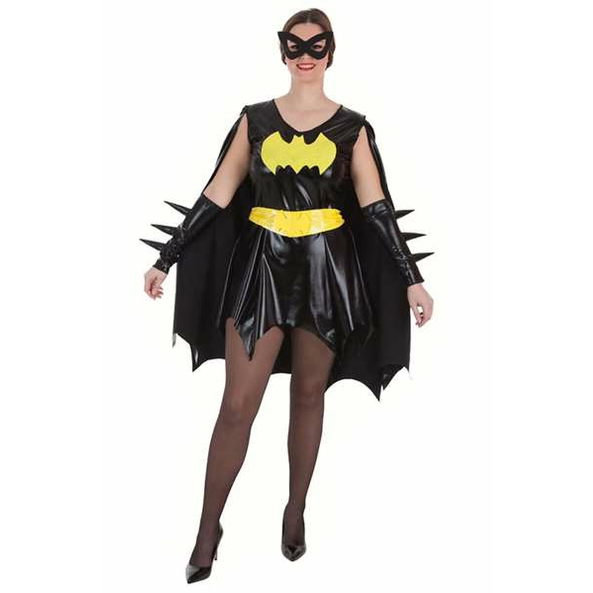 Costume for Adults Bat Superheroine 2 Pieces