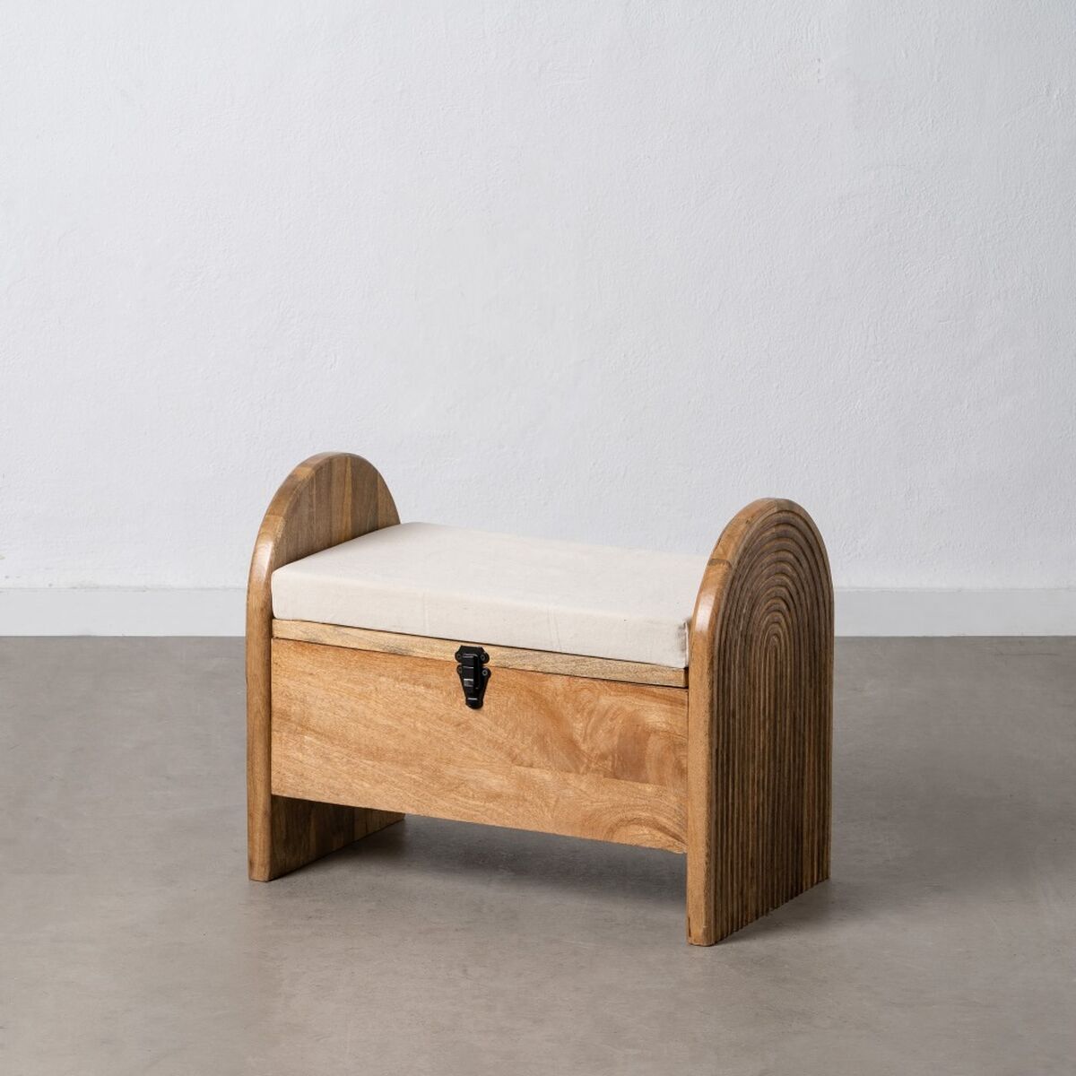 Chest 64,5 x 34 x 51 cm Synthetic Fabric Wood