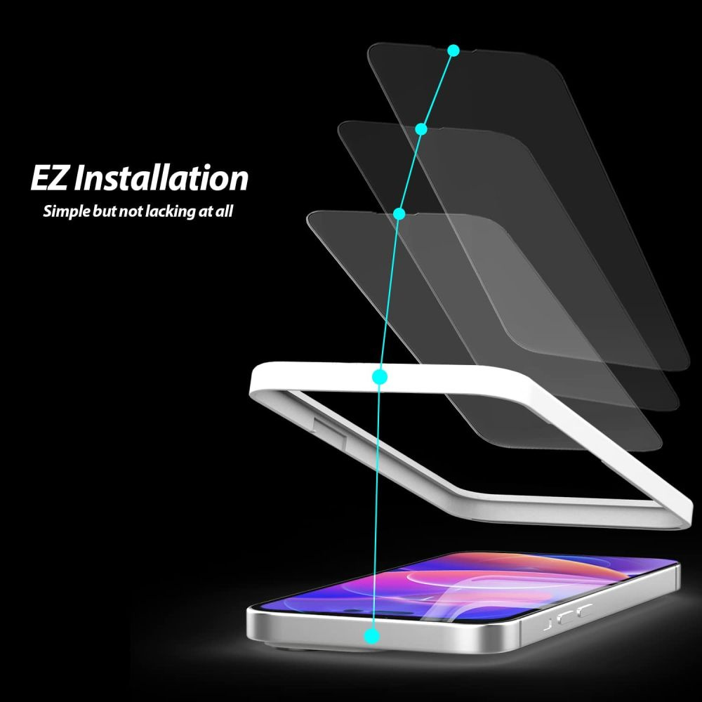 Whitestone EZ Glass Apple iPhone 14 Plus [3 PACK]