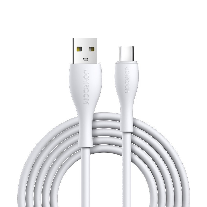 Joyroom USB cable - USB-C 3A 1 m white (S-1030M8)