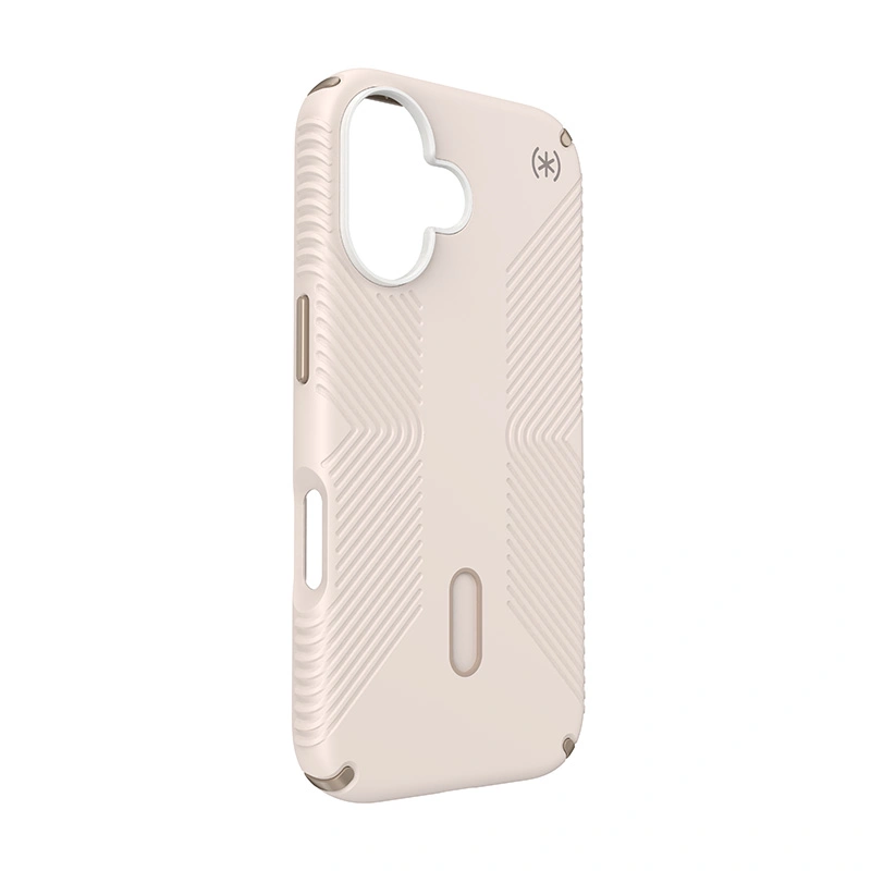 Case Speck Presidio2 Grip ClickLock & MagSafe Apple iPhone 16 (Bleached Bone / Heirloom Gold / Hazel Brown)