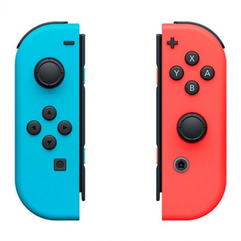 Gamepad Bezprzewodowy/ OR: Bezprzewodowa Kontrolka do Gier Nintendo Joy-Con Niebieski Czerwony