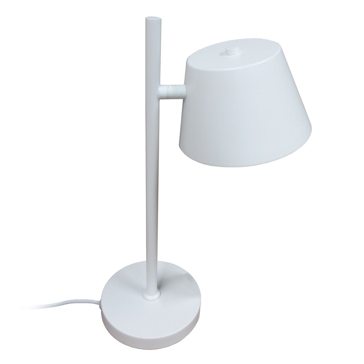 Desk lamp Metal White 20 x 20 x 44 cm